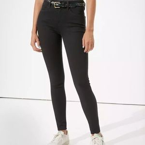 American Eagle hi rise stretch jeggings, size 8